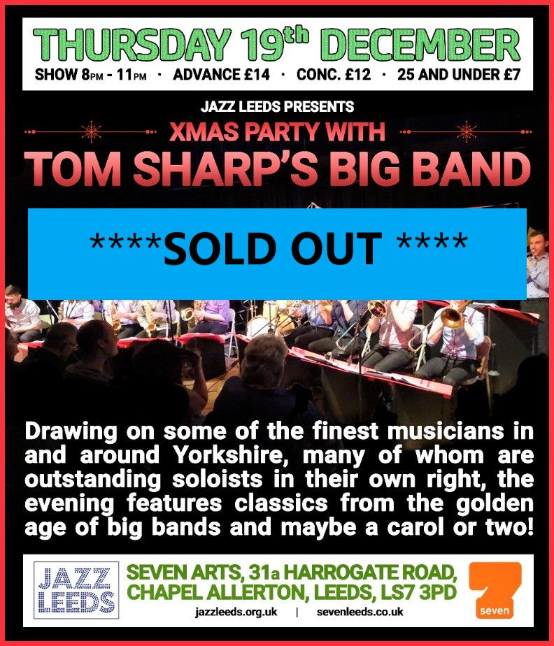 tom sharp xmas online flyer sold out